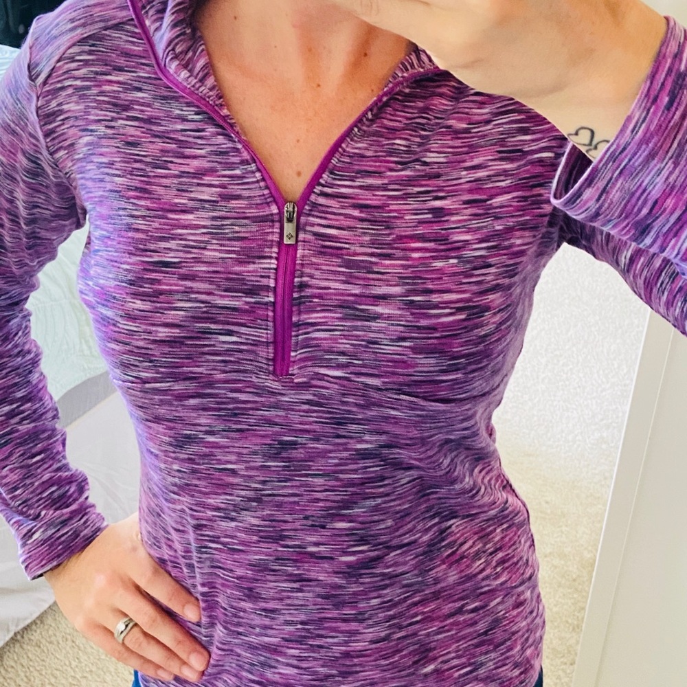 Columbia half zip sweater